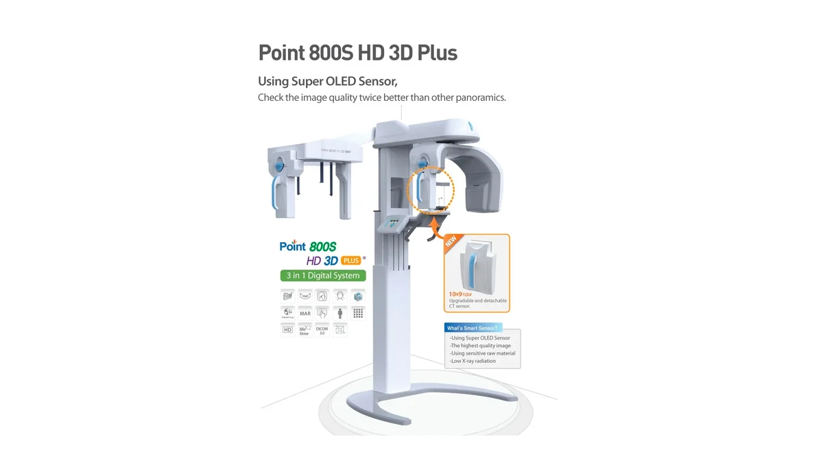 Cone Beam Point 800S HD 3D Plus